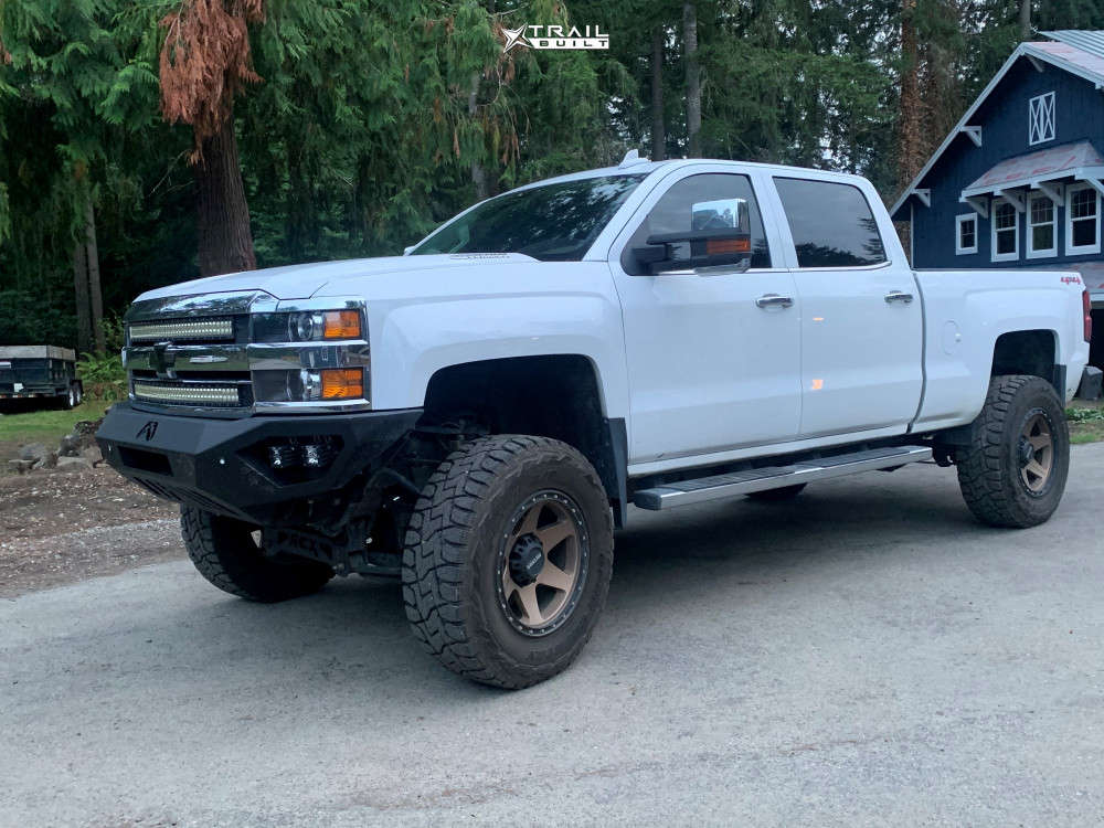 2015 Chevrolet Silverado 2500 HD Wheel Offset Aggressive > 1