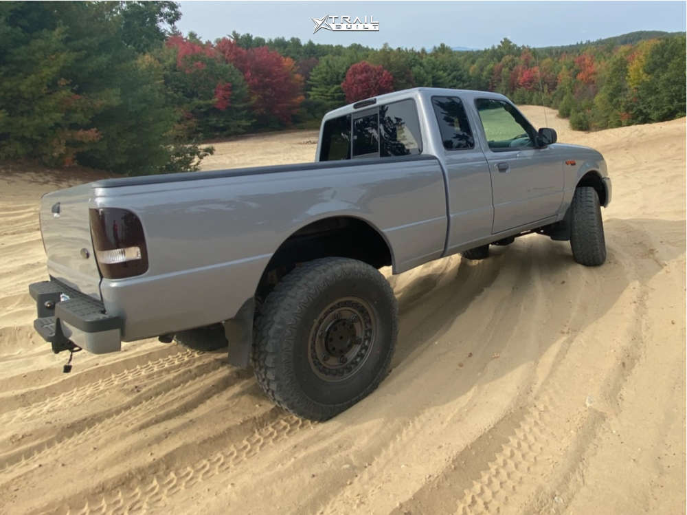 2004 Ford Ranger Wheel Offset Flush Suspension Lift 3