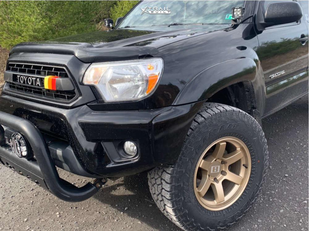 2015 Toyota Tacoma Wheel Offset Aggressive > 1