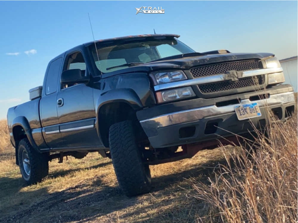 2003 Chevrolet Silverado 1500 Wheel Offset Aggressive > 1