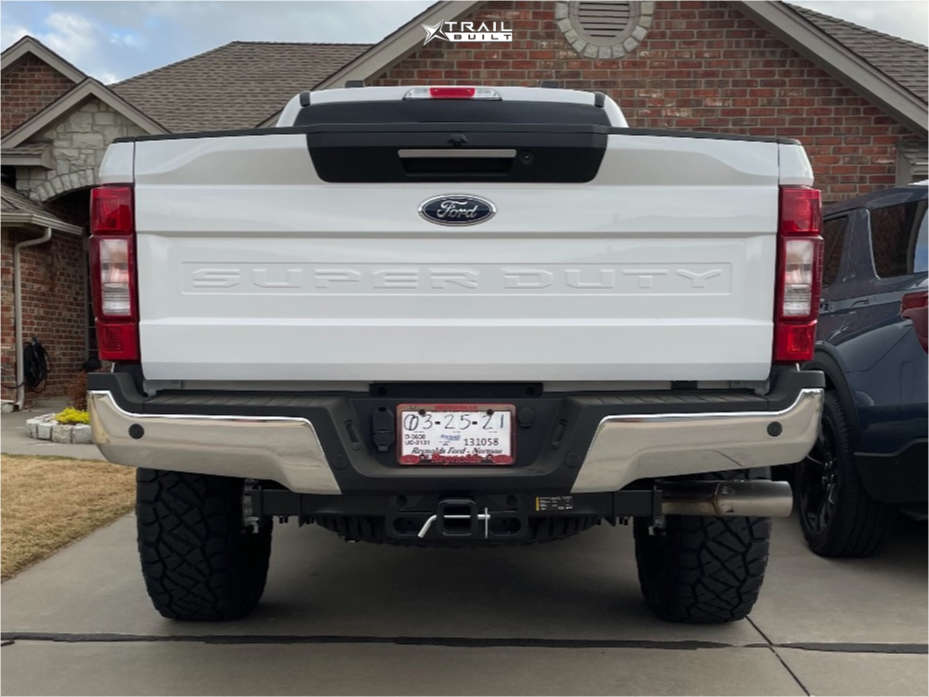 2021 Ford F-350 Super Duty Wheel Offset HellaFlush Suspension Lift 2.5 ...