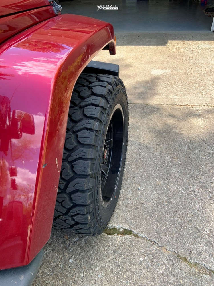 2011 Jeep Wrangler Wheel Offset Aggressive > 1