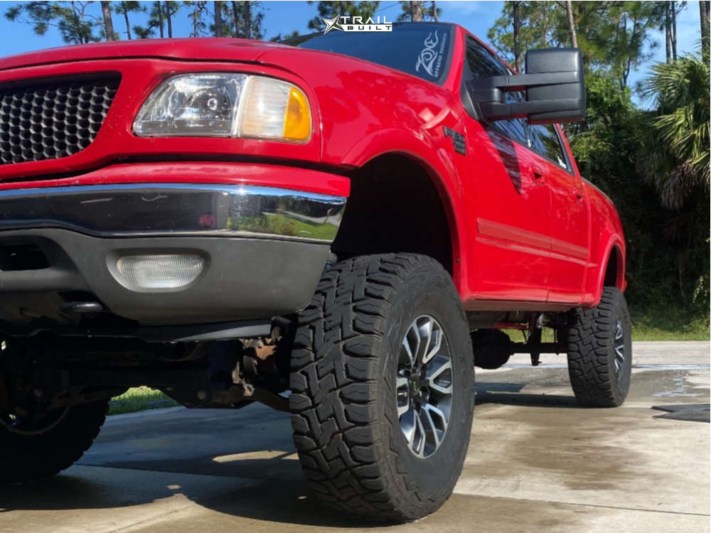 2003 Ford F-150 Wheel Offset Aggressive > 1
