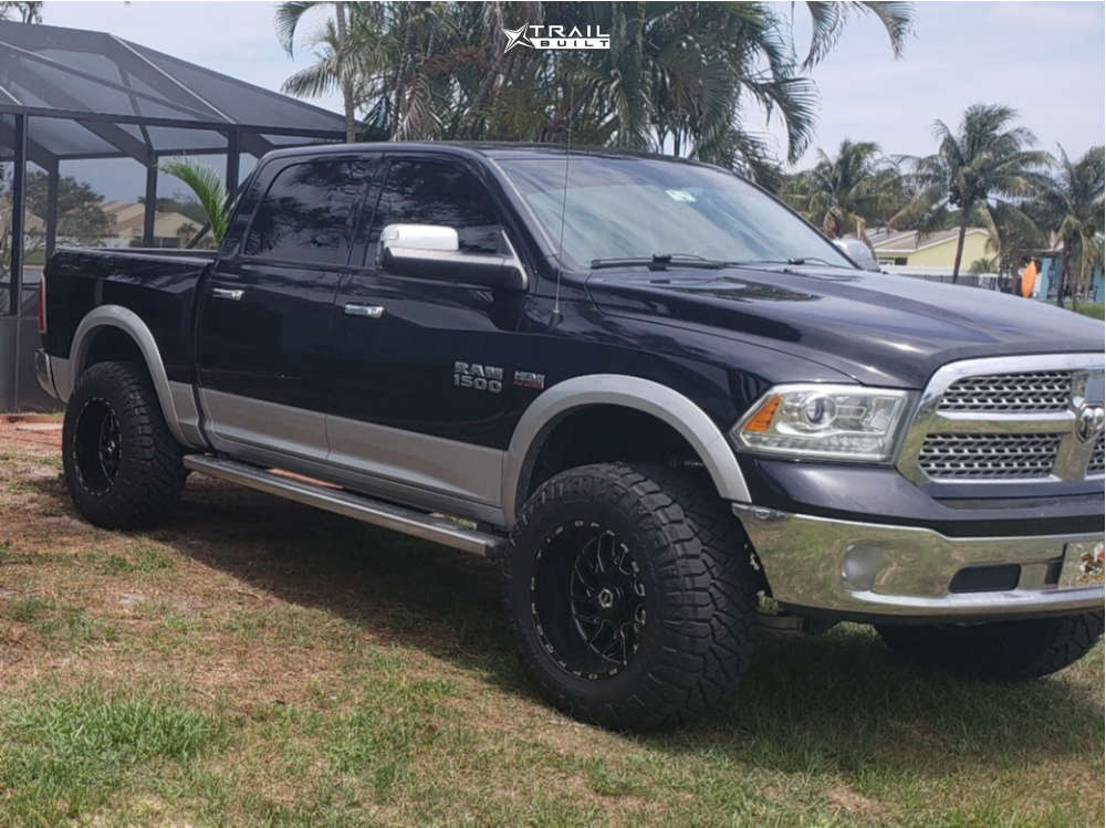 【ram】 2014 Ram 1500 with 22x10 -19 TIS 554bm and 35/12.5R22 Nitto Ridge