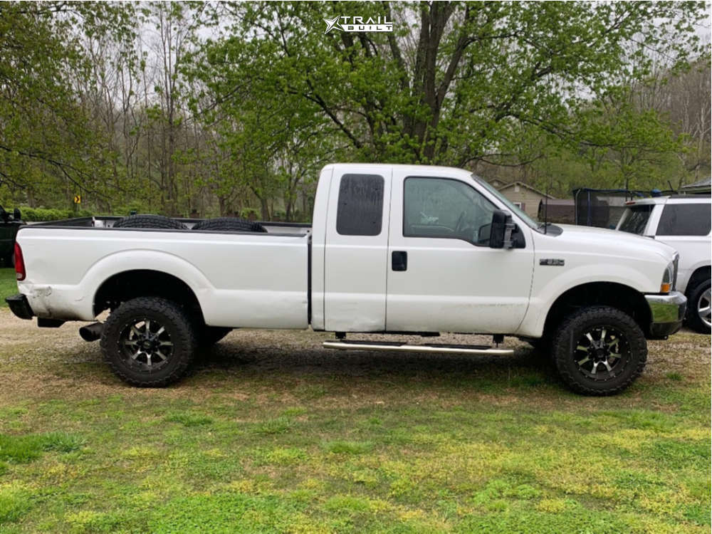 1999 Ford F-350 Super Duty Wheel Offset Aggressive > 1