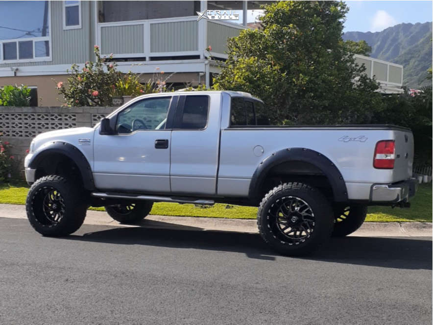 05 Ford F 150 Wheel Offset Super Aggressive 3 5 Suspension Lift 9 Trailbuilt Off Road