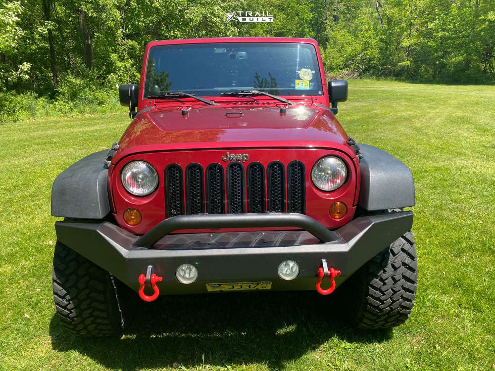 2013 Jeep Wrangler Wheel Offset Aggressive > 1
