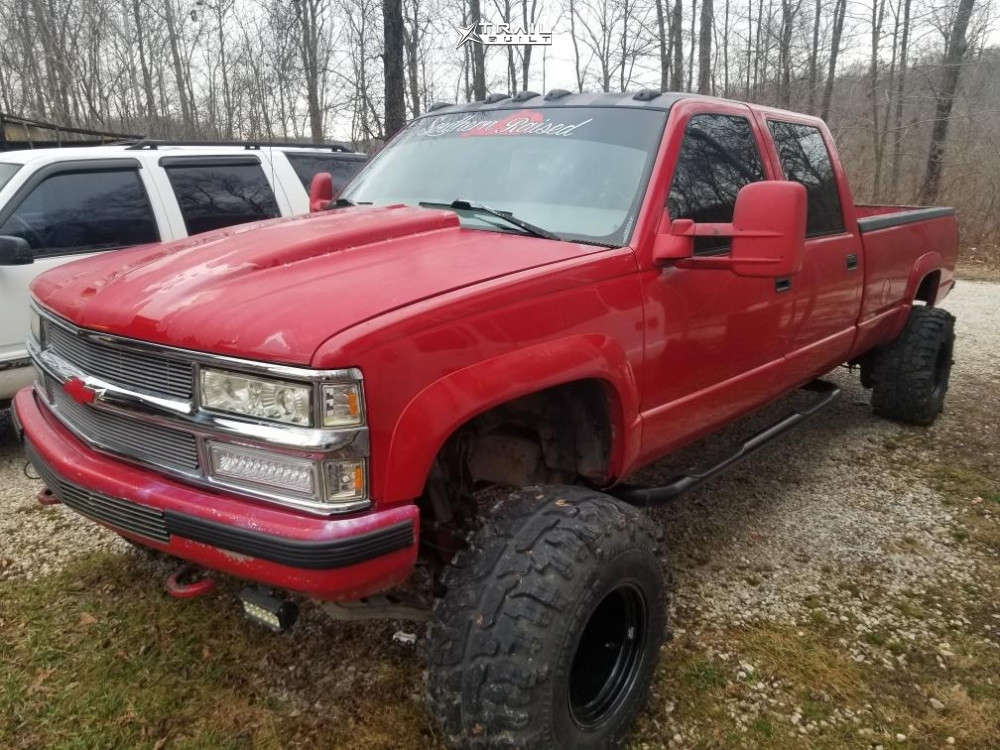 1997 Chevrolet K3500 Wheel Offset Hella Stance >5