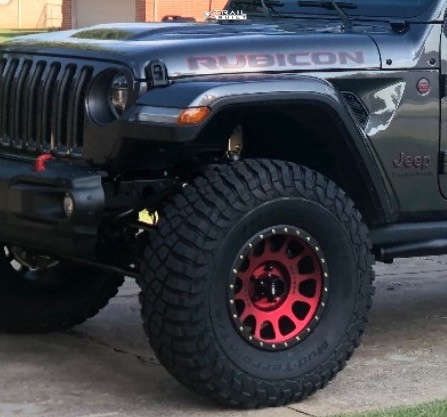 2021 Jeep Gladiator Wheel Offset Aggressive > 1" Outside Fender