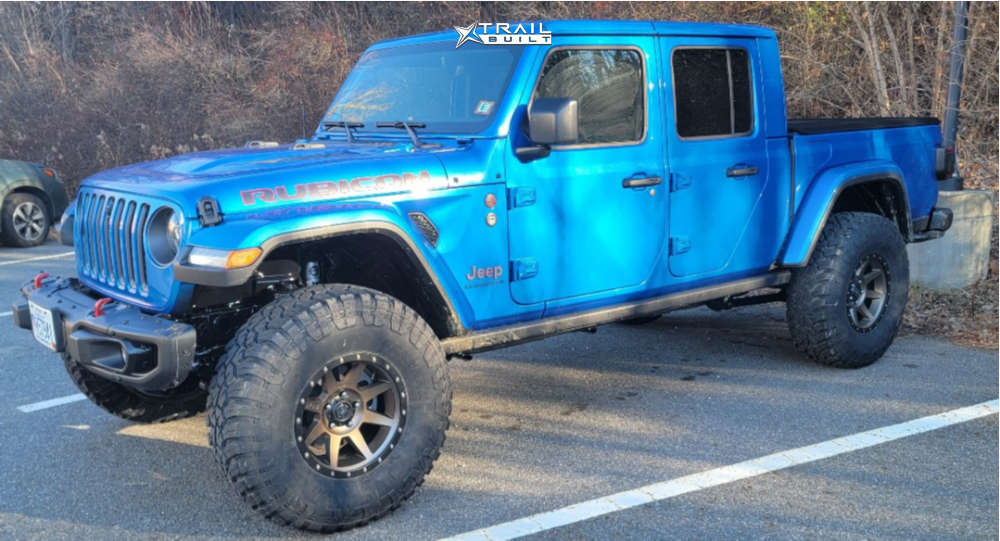 2021 Jeep Gladiator Wheel Offset Aggressive > 1" Outside Fender