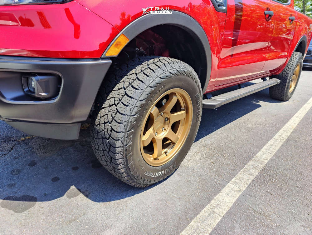 2021 Ford Ranger Wheel Offset Aggressive > 1