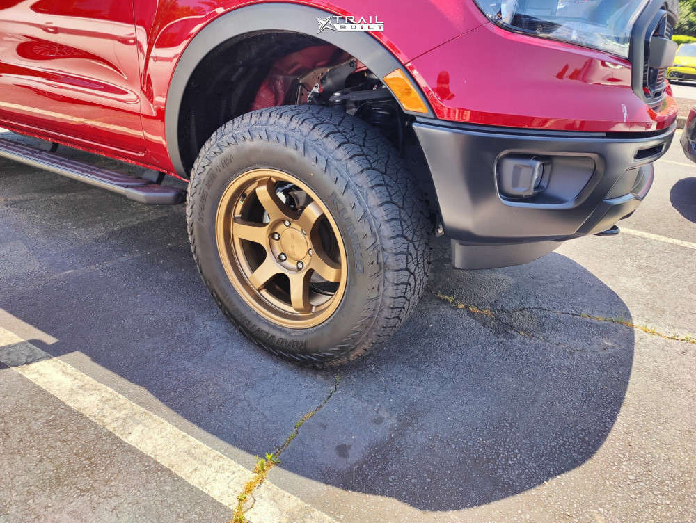 2021 Ford Ranger Wheel Offset Aggressive > 1