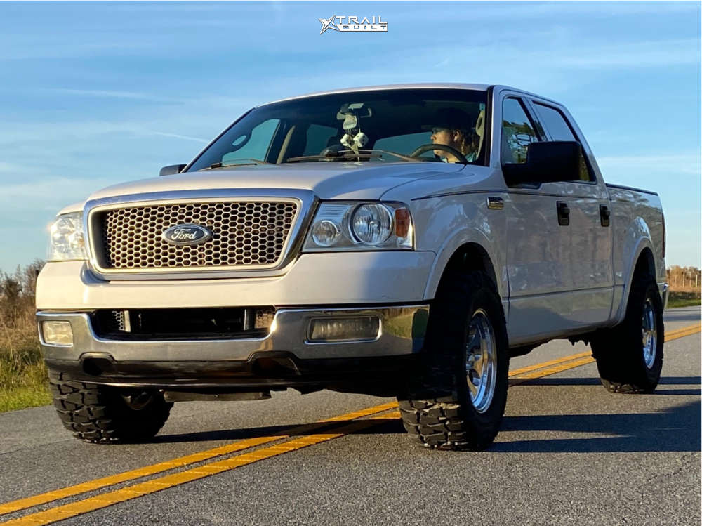 2004 Ford F-150 Wheel Offset Aggressive > 1