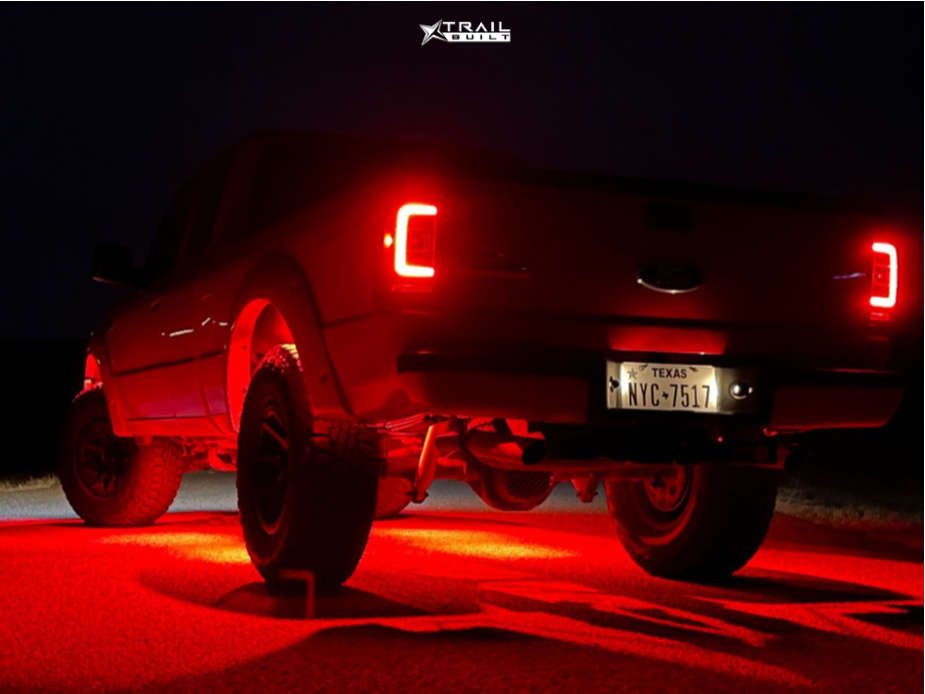 2007 Ford Ranger Wheel Offset Flush Suspension Lift 2.5