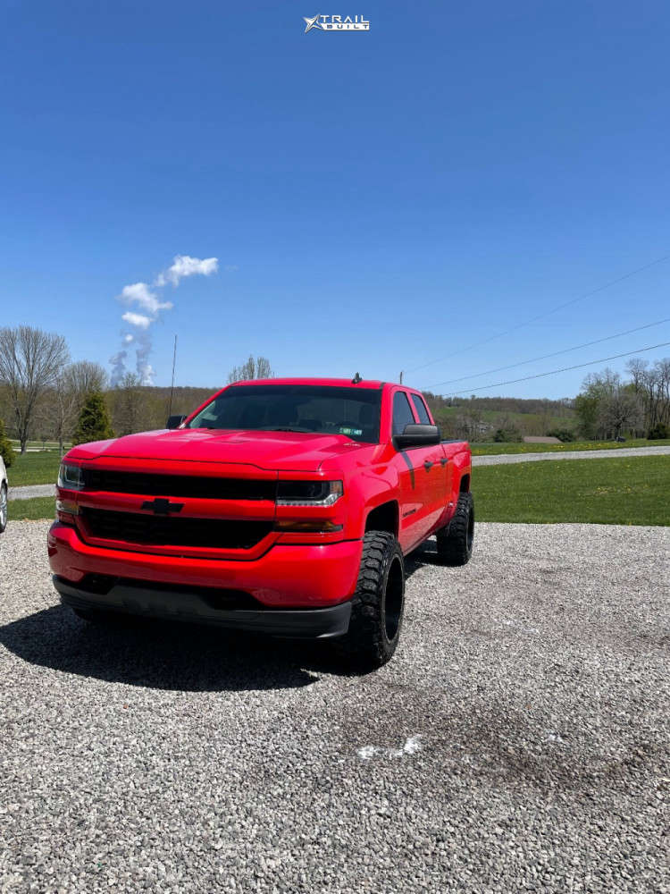 Silverado Custom Black Wheels