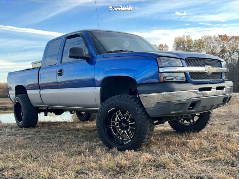2004 Chevrolet Silverado 1500 Wheel Offset Super Aggressive 3