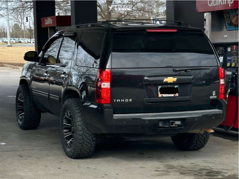 2012 Chevrolet Tahoe Wheel Offset Aggressive > 1" Outside Fender ...