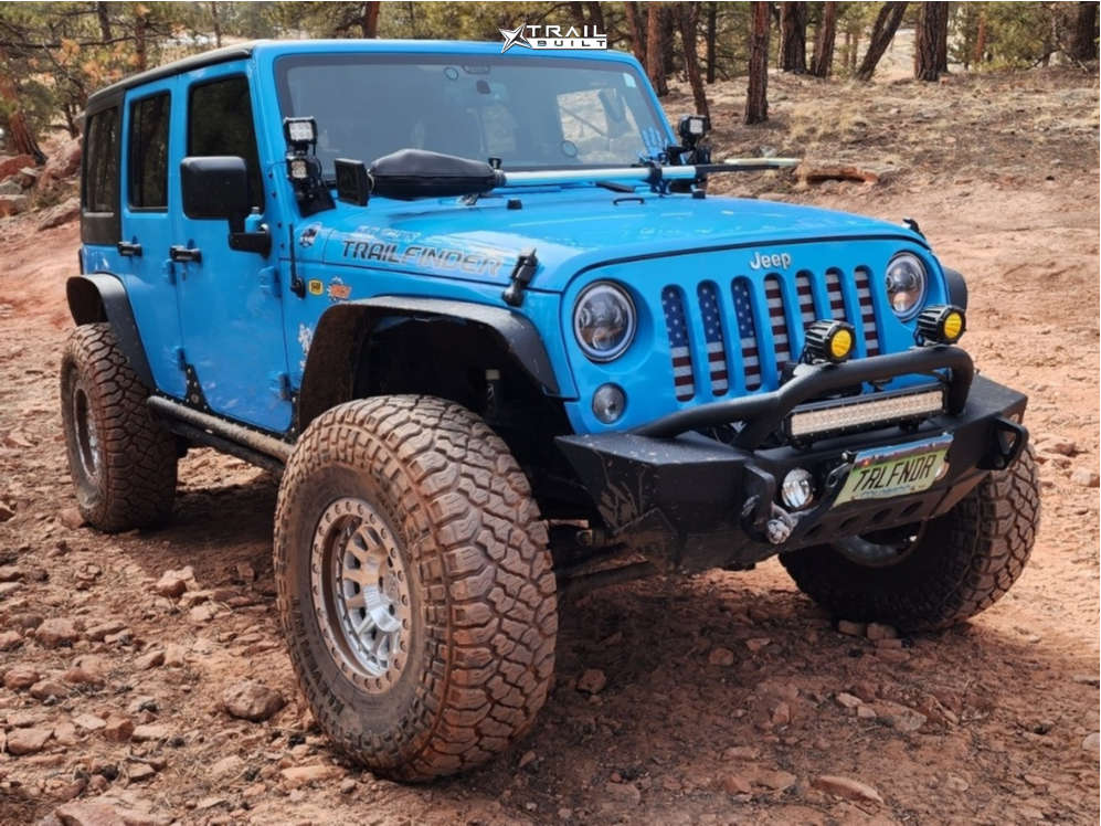 2018 Jeep Wrangler JK Wheel Offset Aggressive > 1