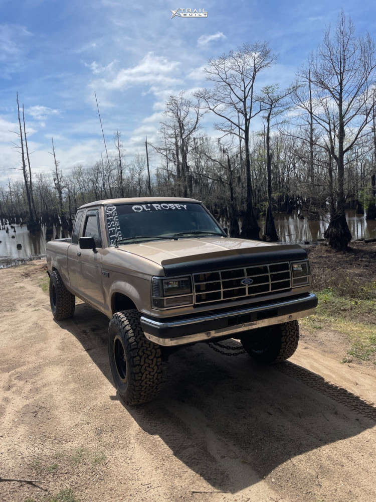 1992 Ford Ranger Wheel Offset Aggressive > 1