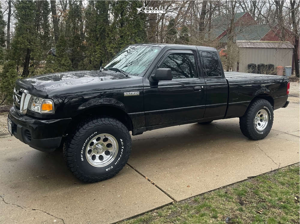 2009 Ford Ranger Wheel Offset Aggressive > 1