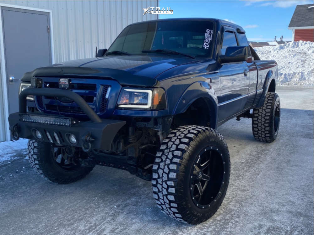 2010 Ford Ranger Wheel Offset Super Aggressive 3