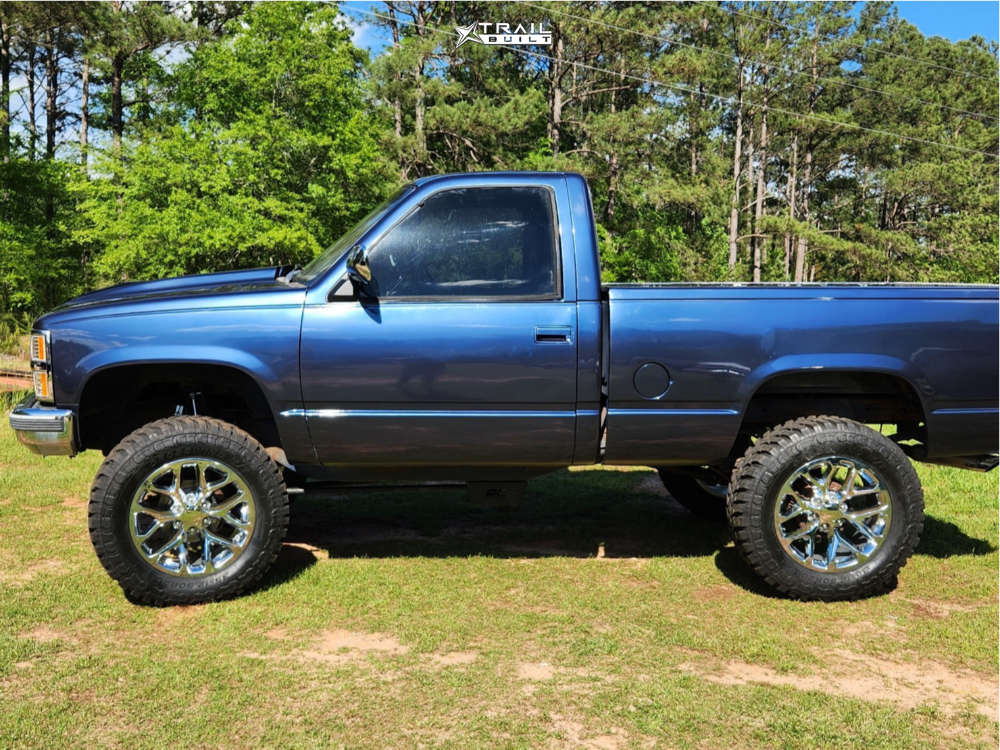 1994 Chevrolet K1500 Wheel Offset Aggressive > 1