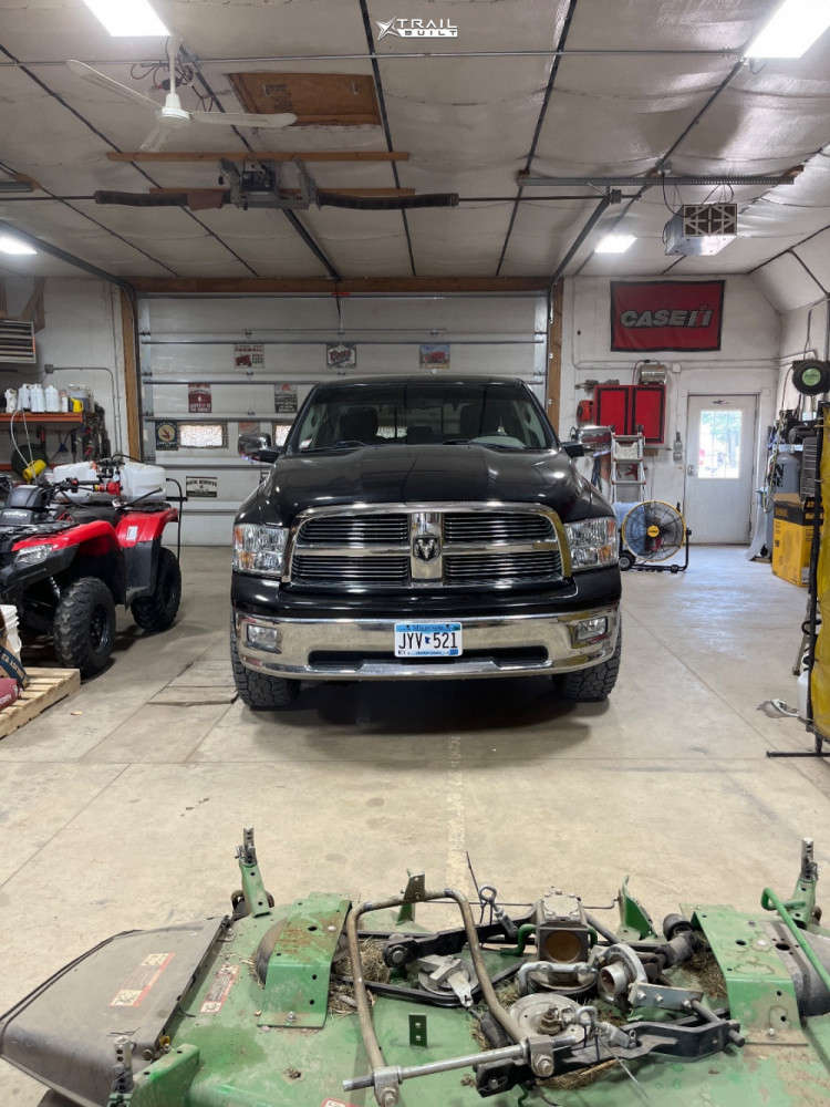 2011 Ram 1500 Wheel Offset Aggressive > 1" Outside Fender Stock 2674504 TrailBuilt OffRoad