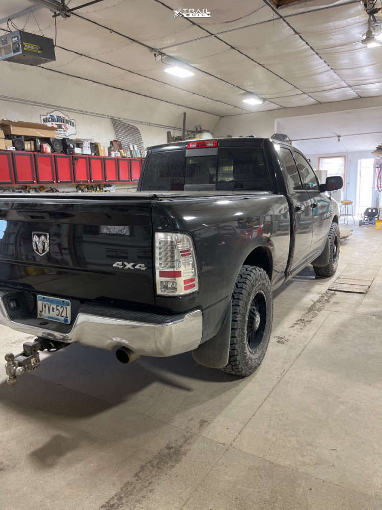 2011 Ram 1500 Wheel Offset Aggressive > 1" Outside Fender Stock 2674504 TrailBuilt OffRoad