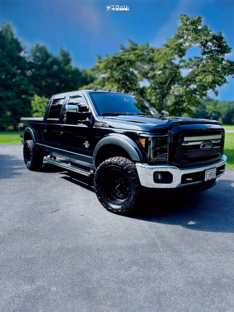 2015 Ford F-250 Super Duty Wheel Offset Aggressive > 1
