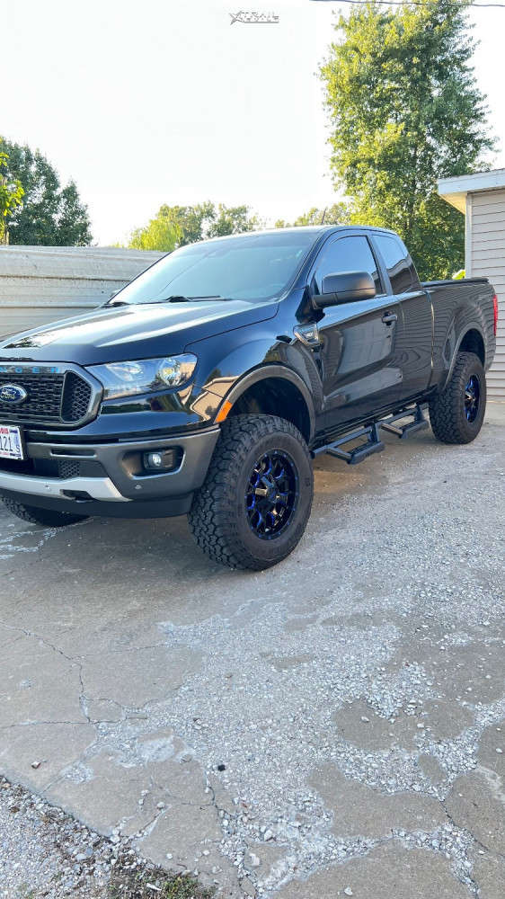2019 Ford Ranger Wheel Offset Aggressive > 1