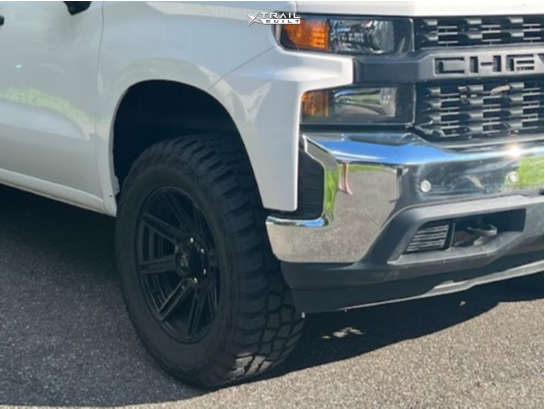 2020 Chevrolet Silverado 1500 Wheel Offset Slightly Aggressive Leveling ...