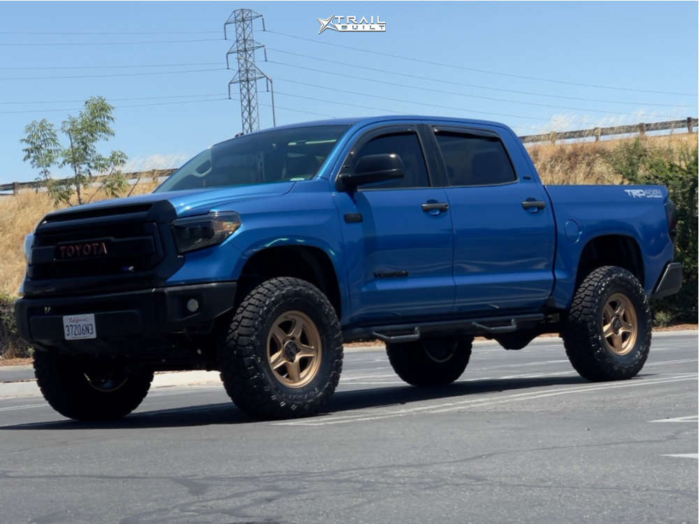 2017 Toyota Tundra Wheel Offset Slightly Aggressive Suspension