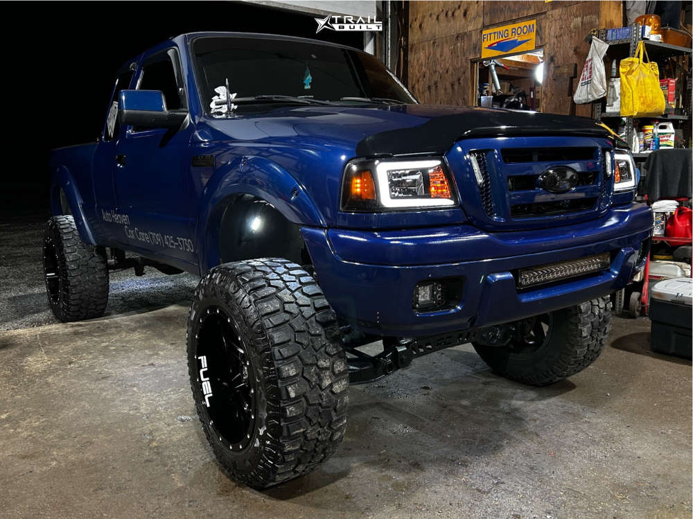 2010 Ford Ranger Wheel Offset Hella Stance >5