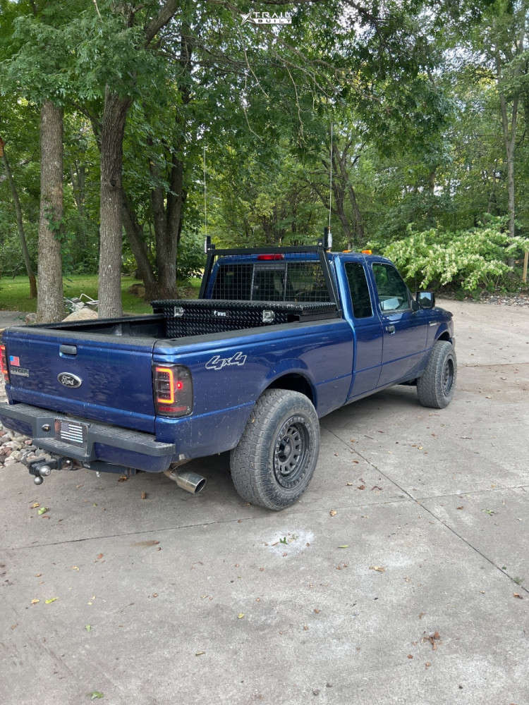 2011 Ford Ranger Wheel Offset Aggressive > 1