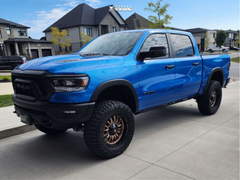 2023 Ram 1500 Wheel Offset Nearly Flush Suspension Lift 6" 2780457