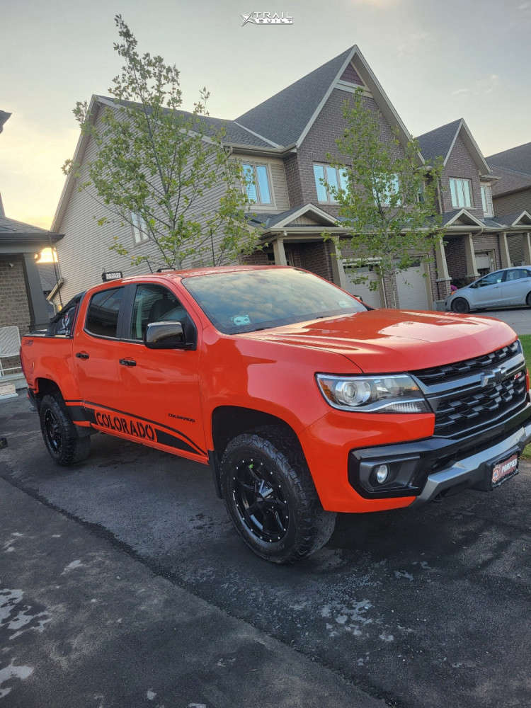 2022 Chevrolet Colorado Wheel Offset Aggressive > 1