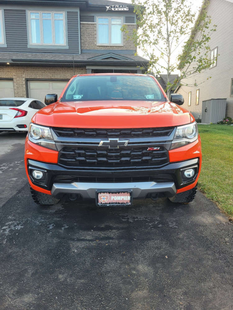 2022 Chevrolet Colorado Wheel Offset Aggressive > 1