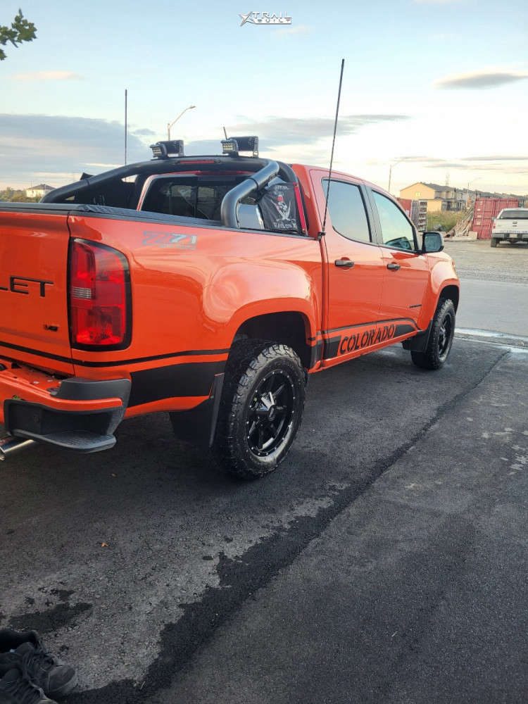 2022 Chevrolet Colorado Wheel Offset Aggressive > 1