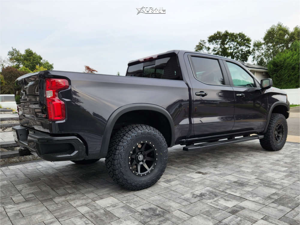2023 Chevrolet Silverado 1500 Wheel Offset Slightly Aggressive Leveling ...