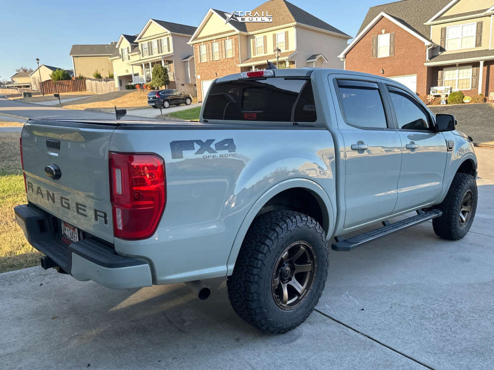 2021 Ford Ranger Wheel Offset Aggressive > 1