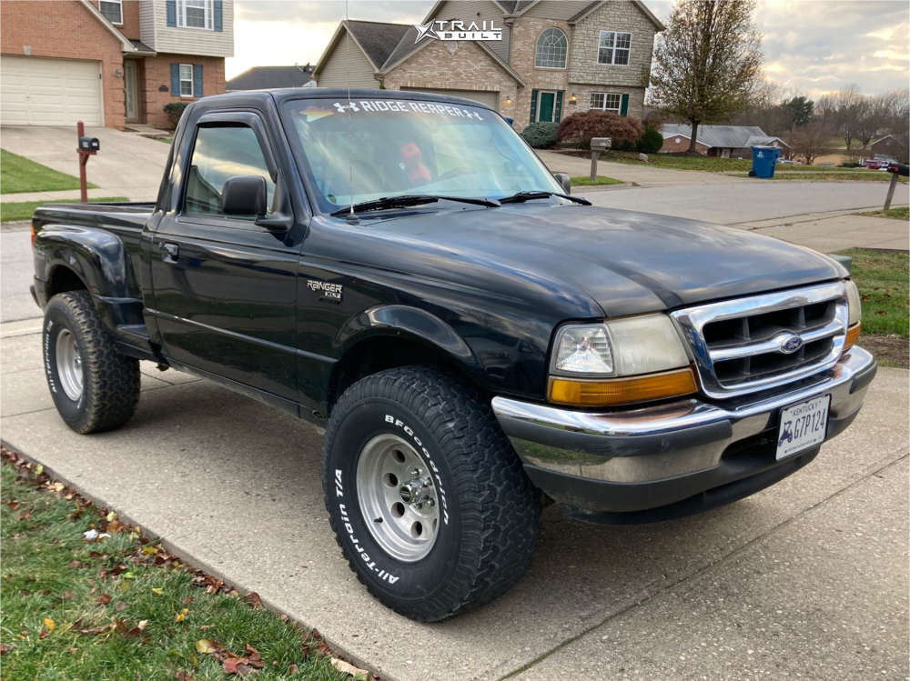 1998 Ford Ranger Wheel Offset Aggressive > 1