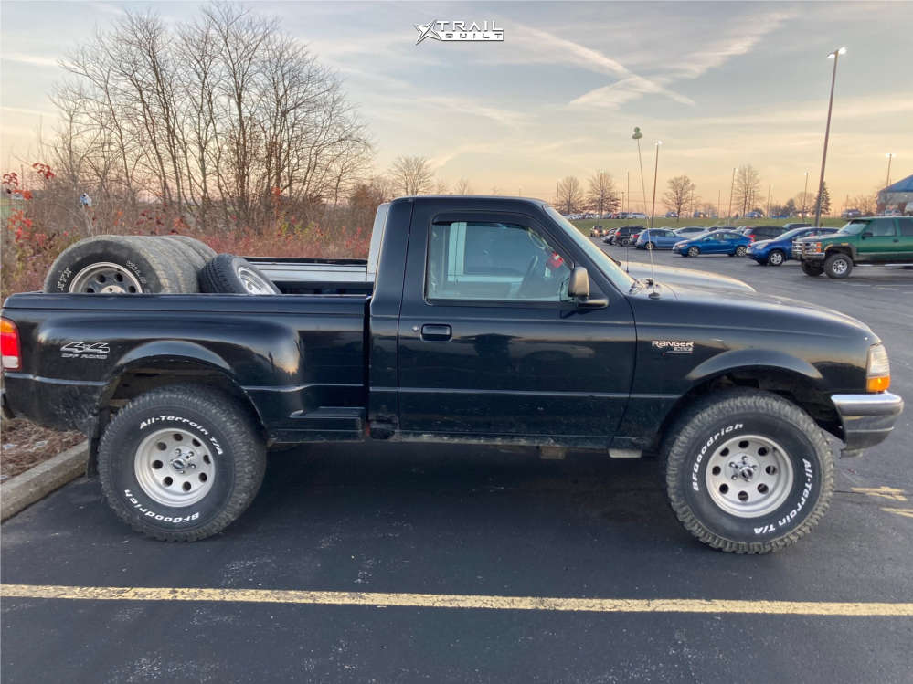 1998 Ford Ranger Wheel Offset Aggressive > 1