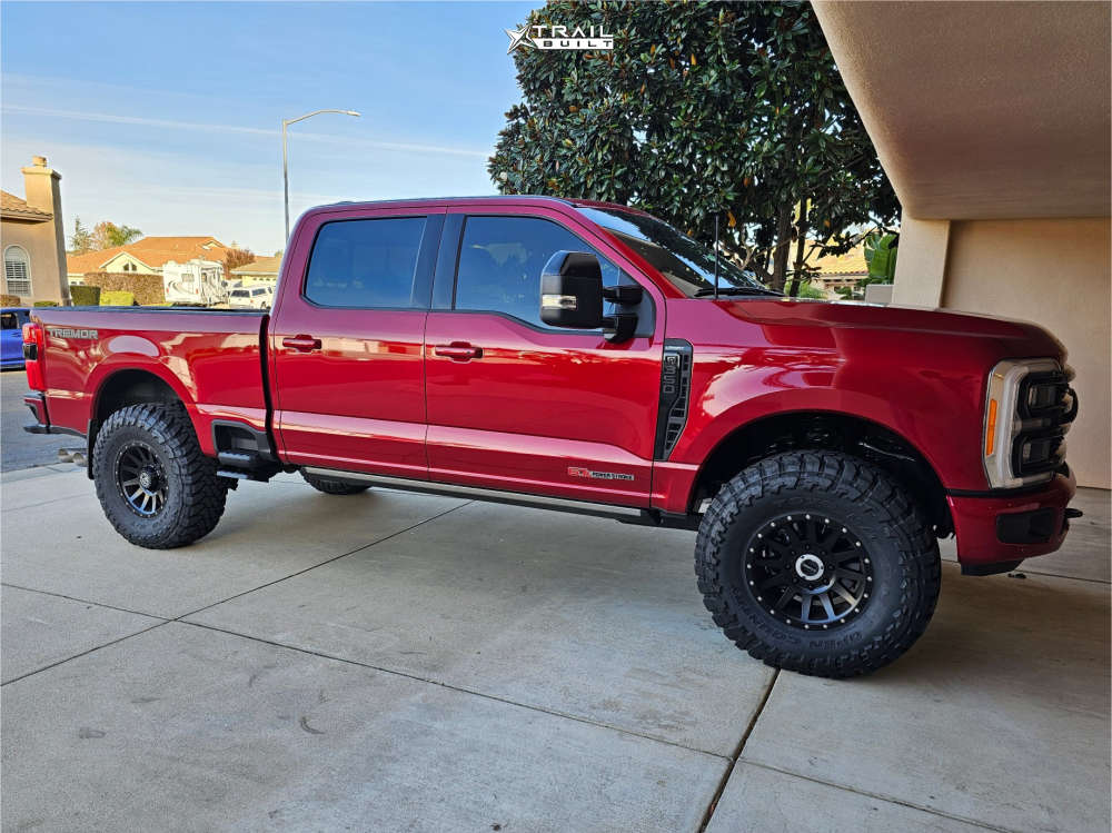 2023 Ford F-350 Super Duty Wheel Offset Aggressive > 1