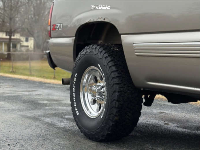 2000 Chevrolet Silverado 1500 Wheel Offset Aggressive > 1