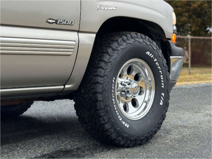 2000 Chevrolet Silverado 1500 Wheel Offset Aggressive > 1