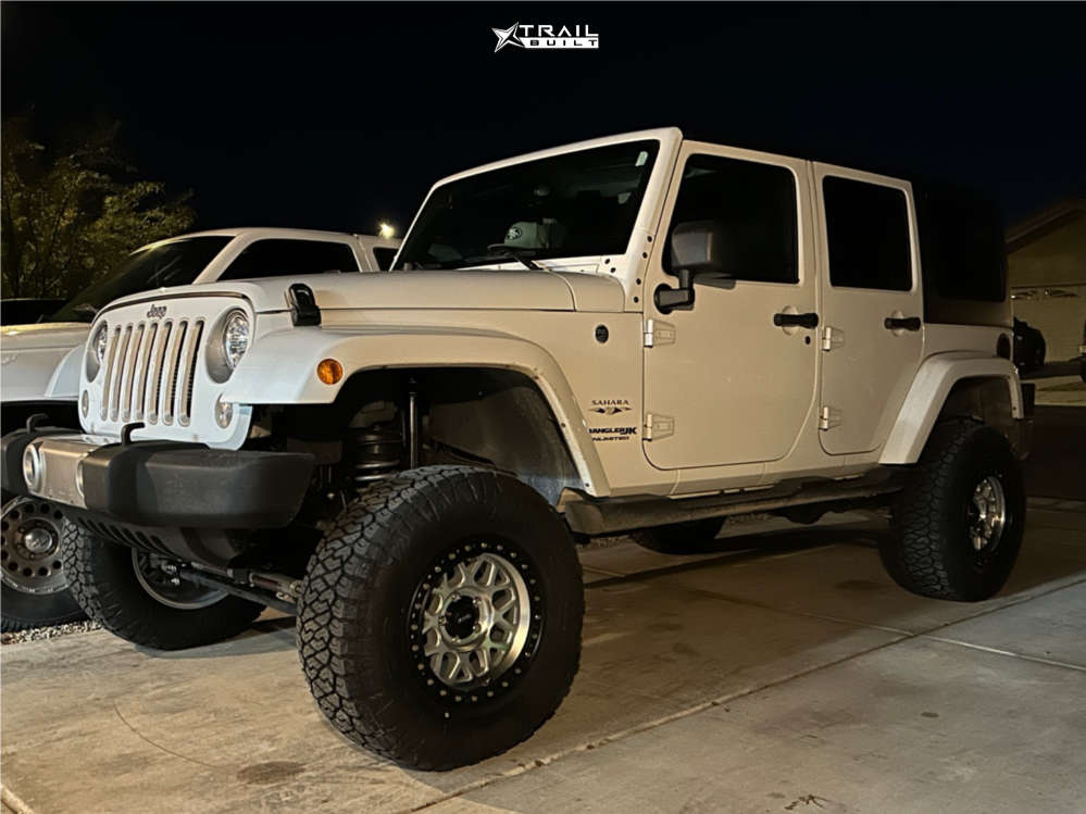 2018 Jeep Wrangler JK Wheel Offset Aggressive > 1
