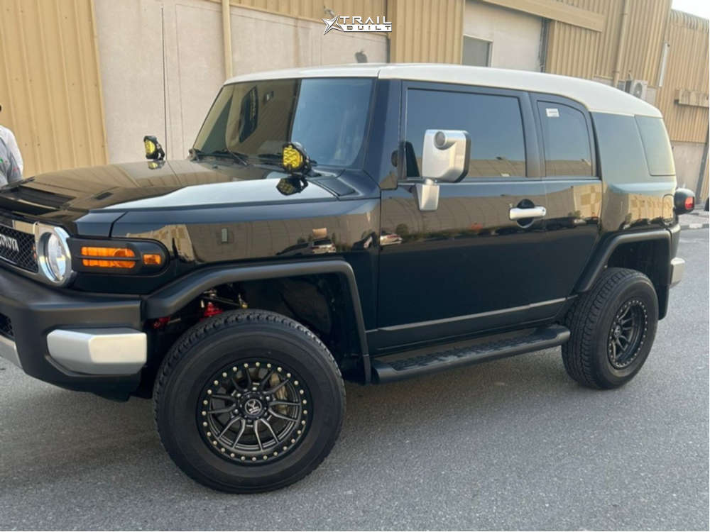 2014 Toyota FJ Cruiser Wheel Offset Aggressive > 1