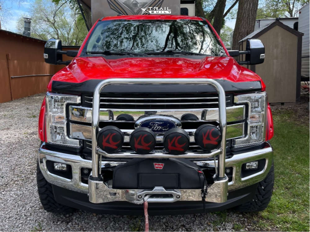 2018 Ford F-350 Super Duty Wheel Offset Aggressive > 1