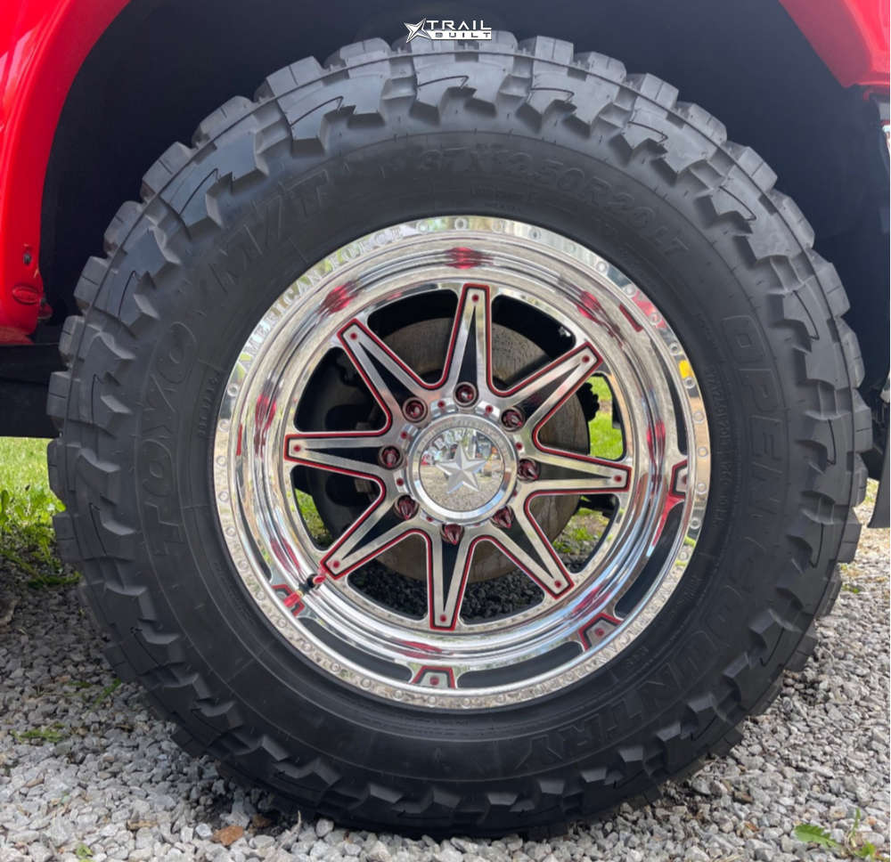 2018 Ford F-350 Super Duty Wheel Offset Aggressive > 1