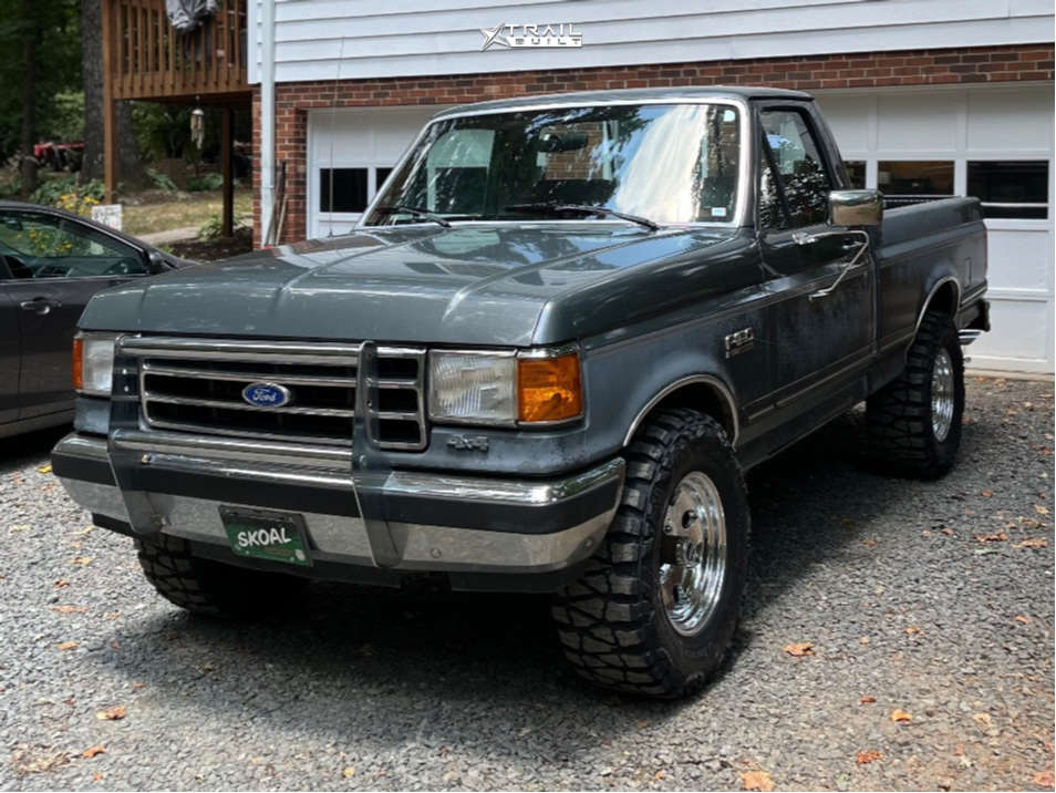 1989 Ford F-150 Wheel Offset Aggressive > 1